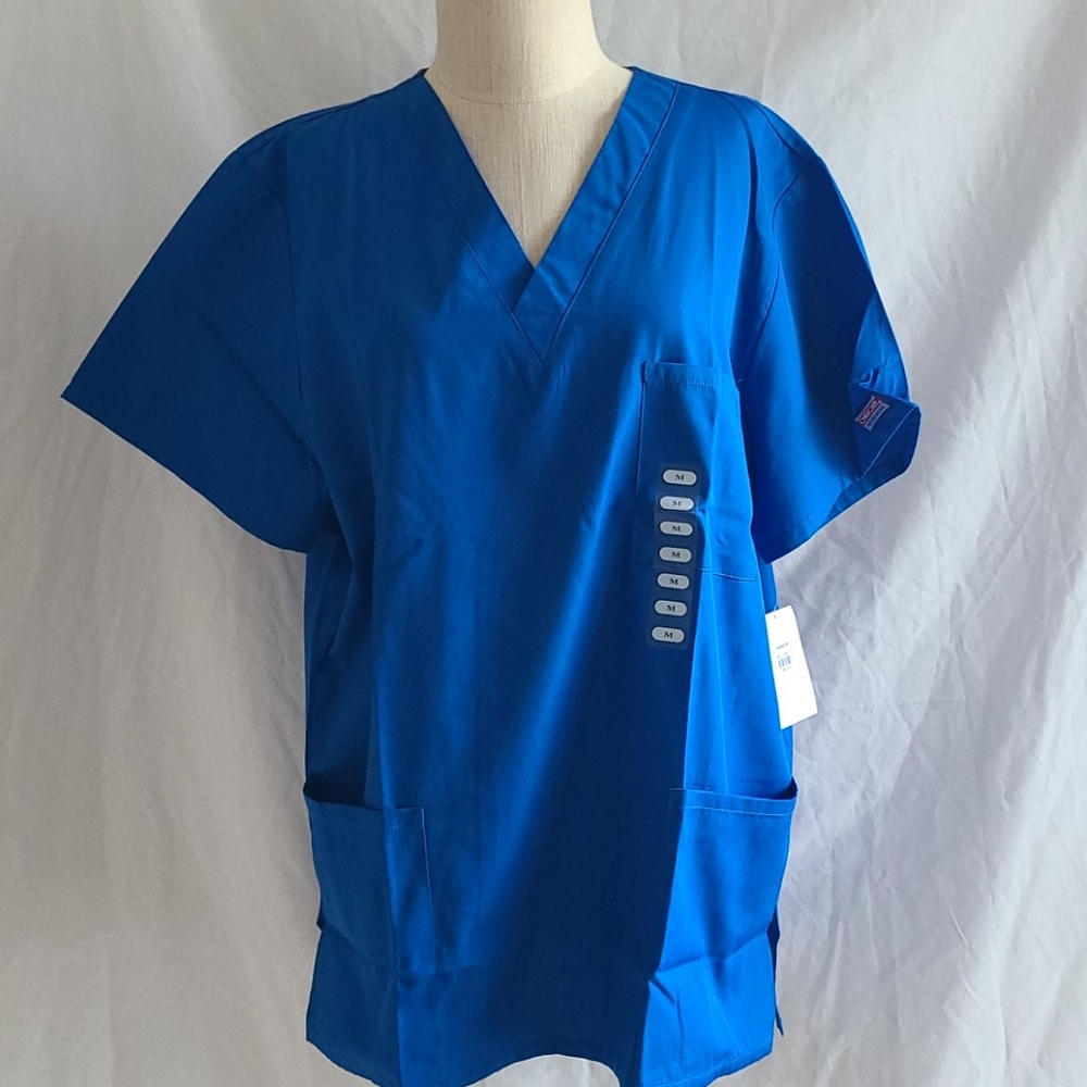 Cherokee Workwear Scrubs Unisex 3 Pocket Top